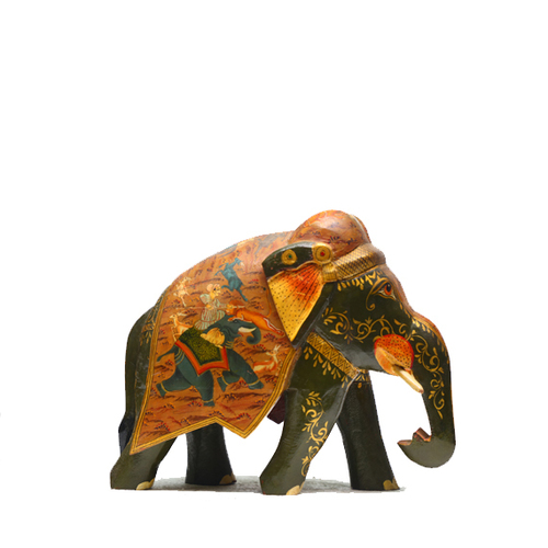 लकड़ी और कला हाथी