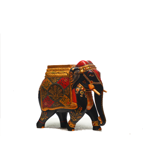 लकड़ी और कला हाथी