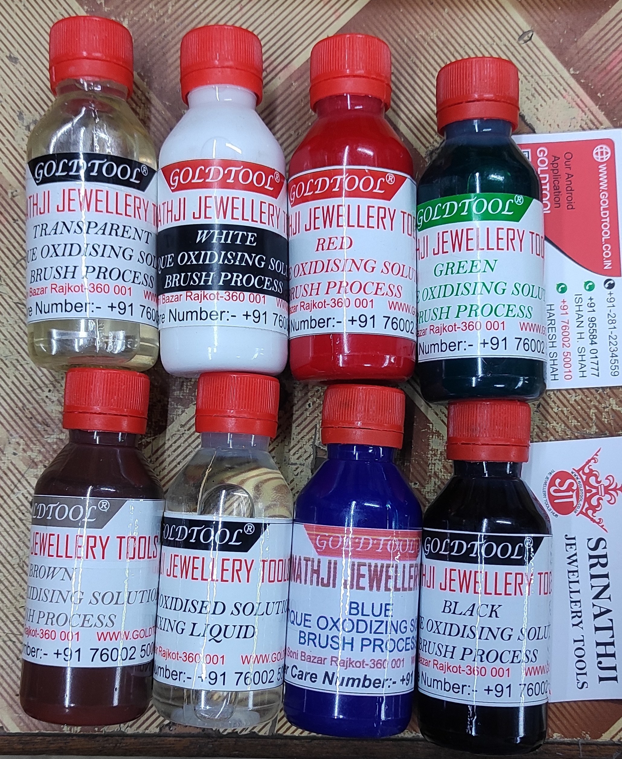 Gold Tool Antique Oxodised Solution - 100ml & 1l Liquid , Eco-friendly, High Efficiency, High Performance, Simple Control