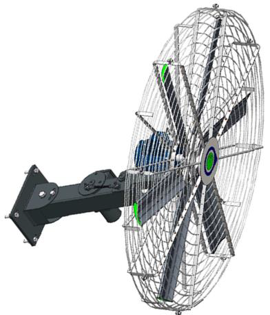Hvls Wall Mounted Fans