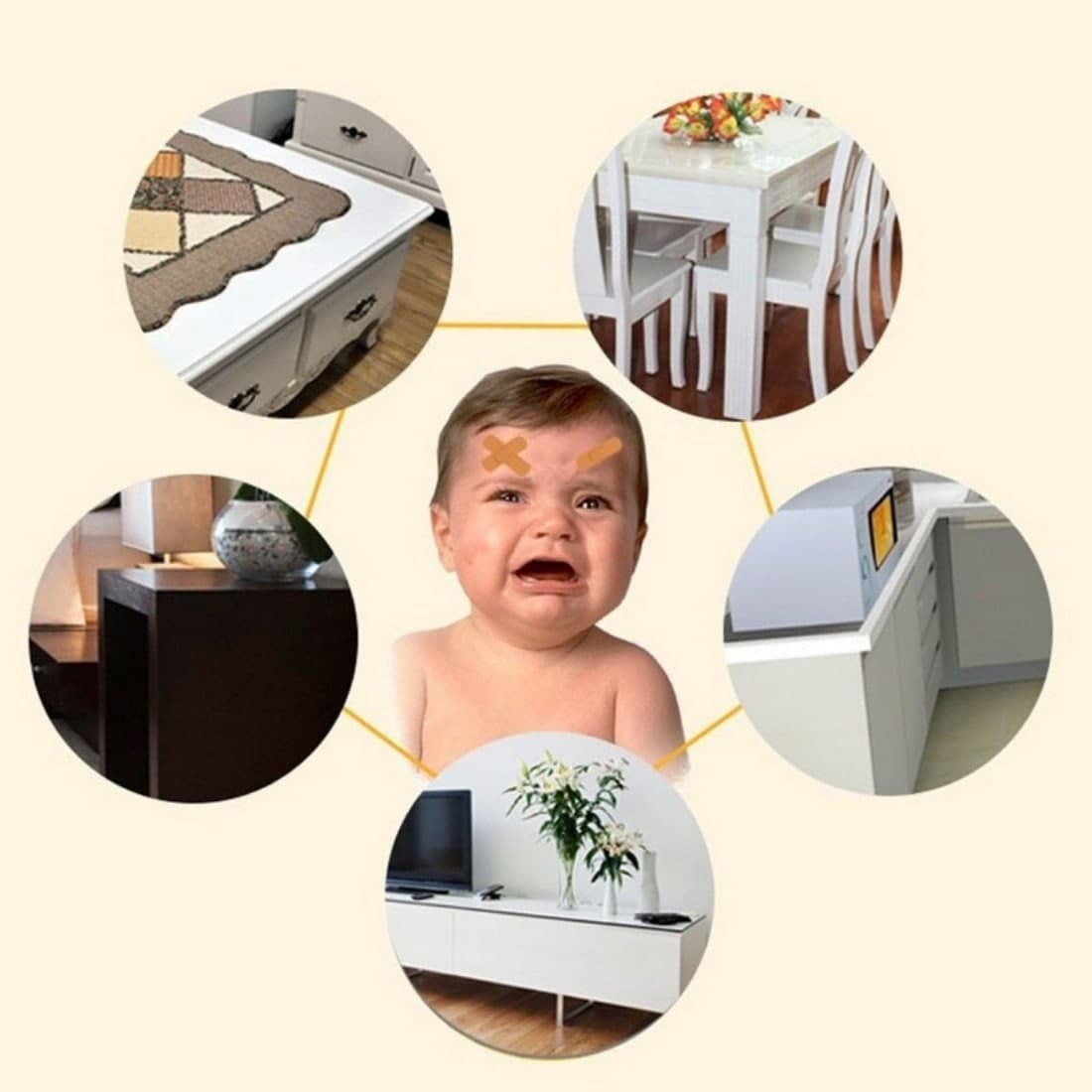 Baby Safety Protection Production (Pack Of 4)