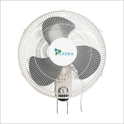 Syska 400 Wall Mounted Fan No. Of Blades: 3