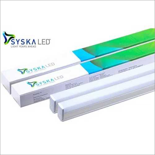 Syska LED Tube Light - Plastic Construction, Various Sizes Available, Cool White Light | Perfect for Household & Commercial Applications