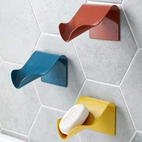 4 Pc Wall Mounted Soap Holder