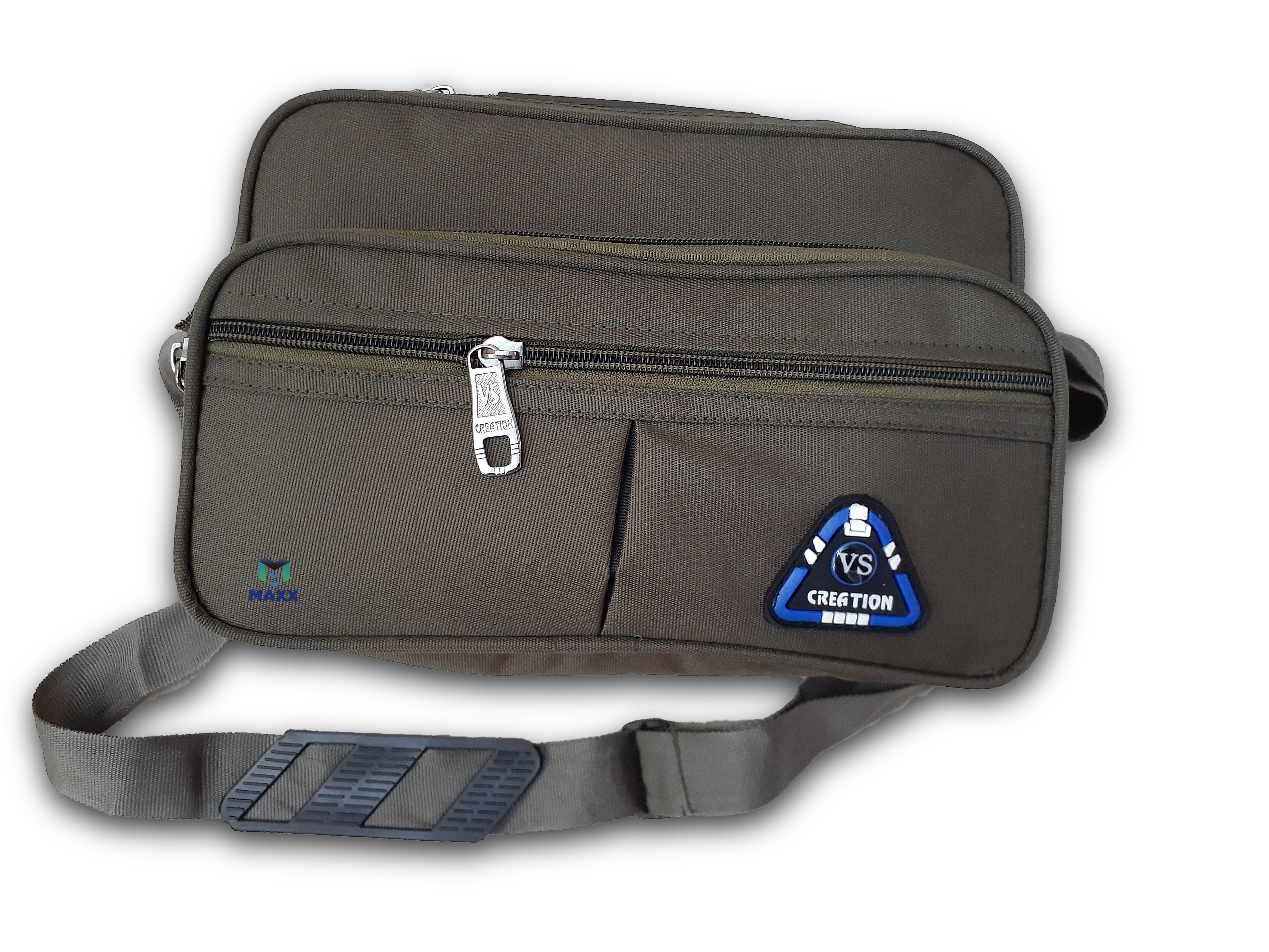 Tiffin Bag - Polyester Material, Medium Size, Plain Pattern, Black Color - Adjustable Handles, Zip Closure, Ideal For Office Use