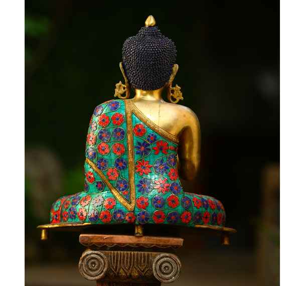 Bronze Stone Work  Bubdha