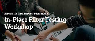 इन-प्लेस फ़िल्टर परीक्षण कार्यशाला