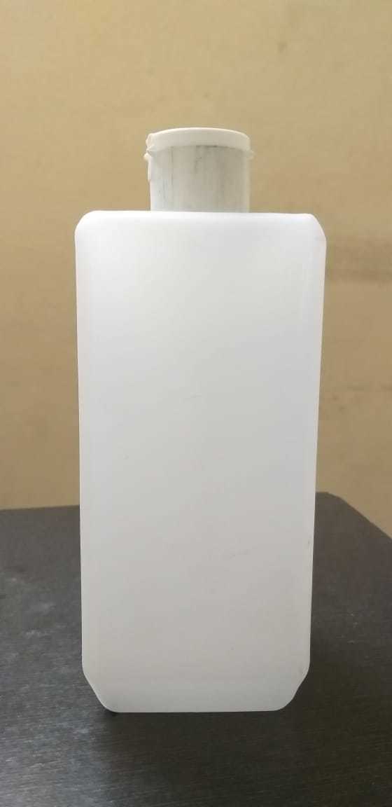 White Flip Top Cap Empty Hdpe Bottle For Sanitizer | 500ml