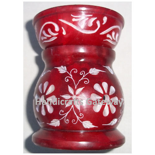 Indian Handmade Unique Design Soapstone Aroma Oil Burner