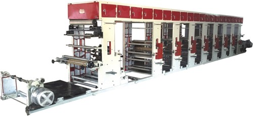 Automatic Eight Colour Rotogravure Printing Machine
