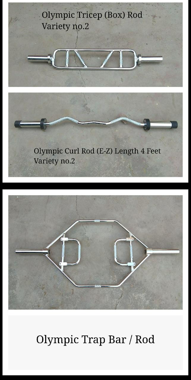 Weight Rod - Heavy-duty Material, Olympic Size Options Available | Durable, Multi-workout Compatible, Muscle Toning, Manual Operation, Long Life Span