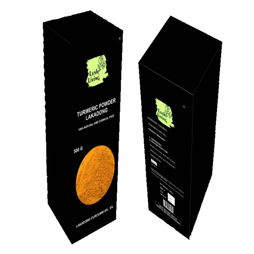 Turmeric Powder Lakadong - Raw Dried Powder | Food Grade, 12-Month Shelf Life, Store in Dry Place
