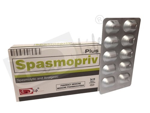 चिकित्सक के निर्देशानुसार डाइसाइक्लोमाइन टैबलेट के साथ एसिटामिनोफेन.