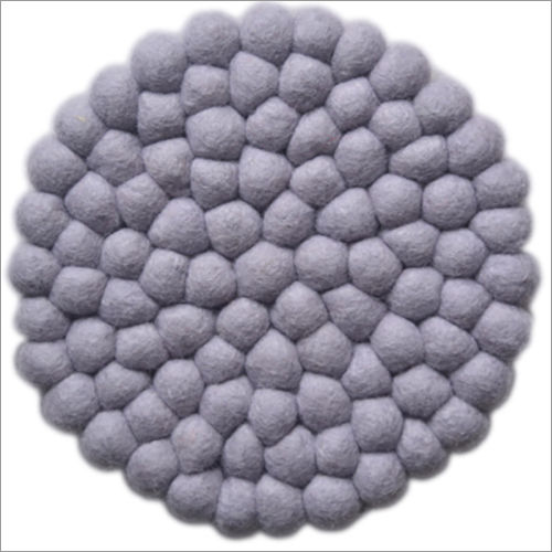 Felt Ball Dish Mat