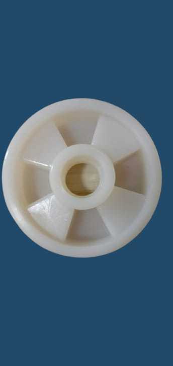 Trolley Wheels - Cast Pu Material, 150x50mm & 180x50mm Sizes, Red Grey Color - Solid Form For Enhanced Durability