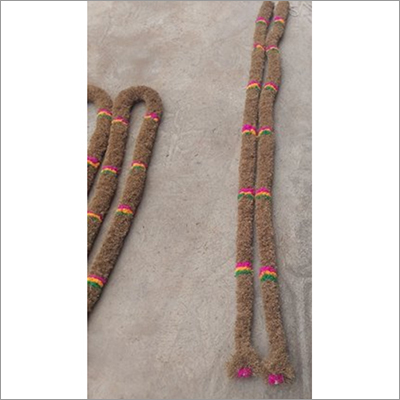 Vetiver Garland - 1 Feet Long, Brown And White Colors | Luxurious Vetiver Material With Natural Aroma