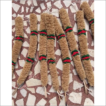 Vetiver Garland - 1 Feet Long, Brown And White Colors | Luxurious Vetiver Material With Natural Aroma