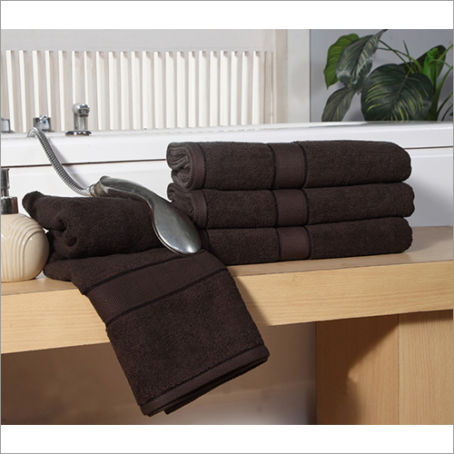 प्लेन डाइड डबल प्लाई बाथ टॉवल