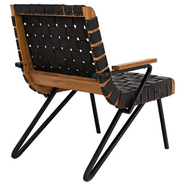 Leather Chair - Genuine Leather & Stainless Steel, 78x65x78 Cm, Dark Brown | Fade Resistant, Moisture Resistant, High-density Foam Cushioning