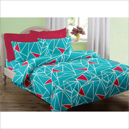 वॉशेबल बेडिंग सेट ब्लू