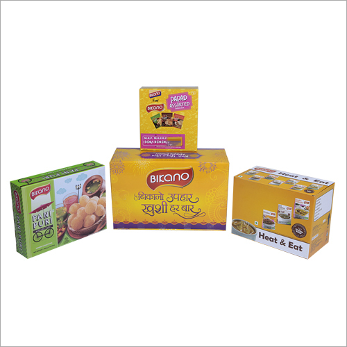Soan Papdi Packaging Box - Finishing: Glossy Lamination