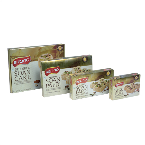 Soan Papdi Packaging Box - Finishing: Glossy Lamination