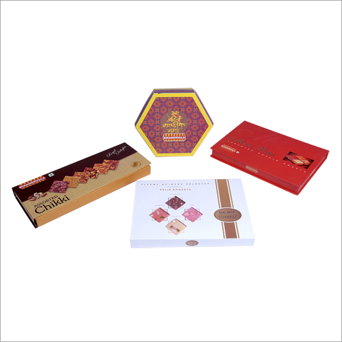 Corrugated Packaging Box - Paper Material, Rectangular Shape | Glossy Lamination, Uv Offset Printing, Industrial Use For Food