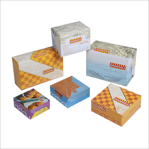 Corrugated Packaging Box - Paper Material, Rectangular Shape | Glossy Lamination, Uv Offset Printing, Industrial Use For Food