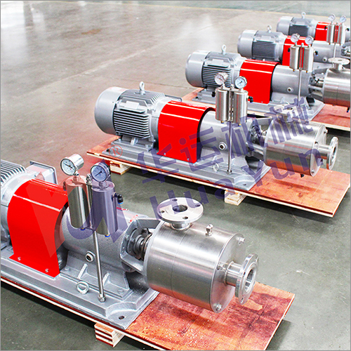 Inline Three Stage Homogenizer And High Shear Mixer Emulsifying Pump - Automatic Grade: Automatic