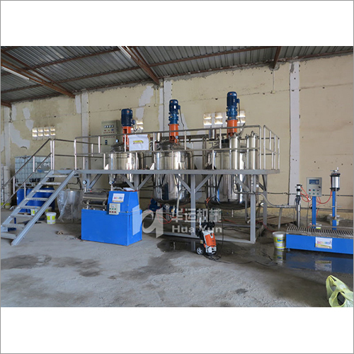 Water Based Acrylic Paint Production Line Plant - Automatic Grade: Automatic
