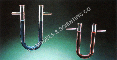 ABSORPTION TUBES, U-FORM WITH SIDE TUBES