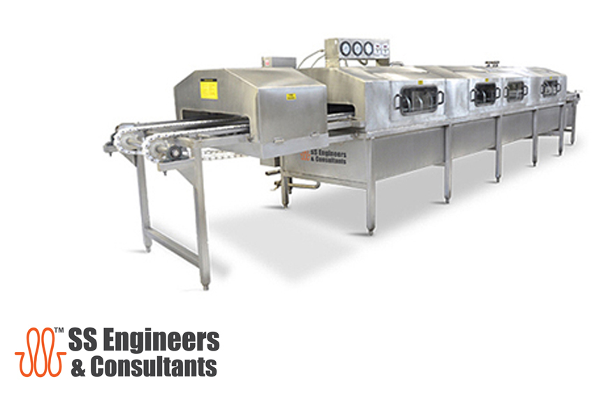 Industrial Washing Machine - Stainless Steel, 400-2000 Cages Per Hour | Fully Automatic, Front Loading, Heat Insulation, Plc Control System