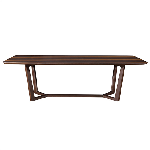 Wooden Dining Table - Solid Wood Craftsmanship, Elegant Design for Family Gatherings