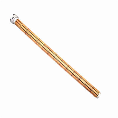 Porcelain Heater - Stainless Steel, 12 Inches Long x 1 Inch Diameter, 240V, 1500W Power | 100-500°C Temperature Range, Ideal for Water, Oil, and Foodstuff Applications