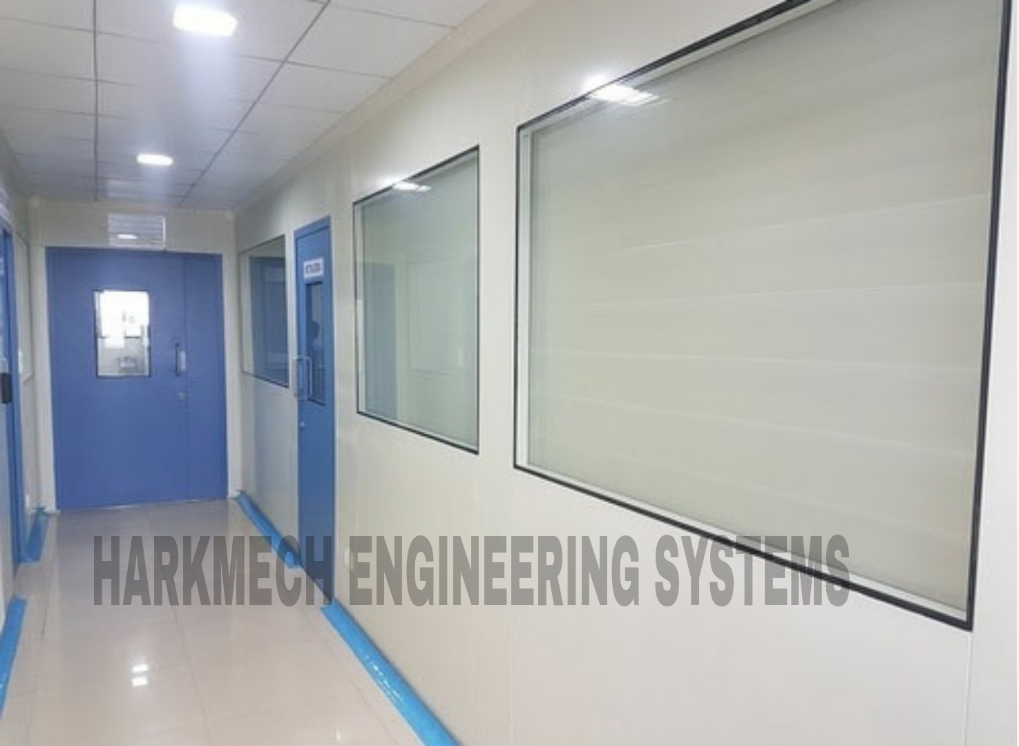 Clean Room Panel - Solid Double Skin Gpsp & Pcgi | Fire Proof, Durable Design With Infill Material & Accessories
