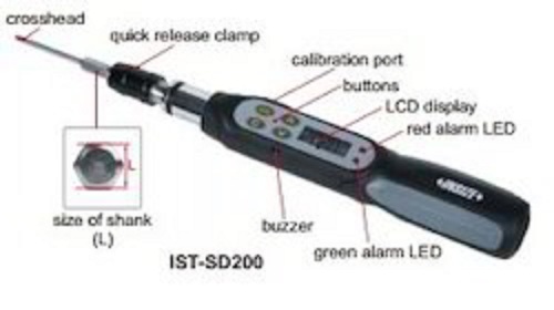 Insize Istsd200 Digital Torque Screwdriver Application: Yes