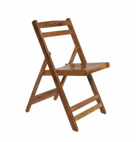 शीशम की लकड़ी की फ़ोल्ड करने योग्य कुर्सी.