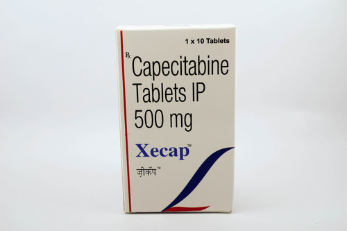 Capecitabine - 500mg Tablet, Anti-Cancer Solution for Breast, Colon, and Rectal Cancer Treatment, Recommended for Oncomedicines