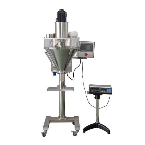 कैन बॉटल बैग के लिए सेमी-ऑटोमैटिक DF-A सेमी-ऑटो वर्टिकल सिंगल हेड पाउच कॉफ़ी मिल्क ड्राई पाउडर फिलिंग पैकिंग मशीन