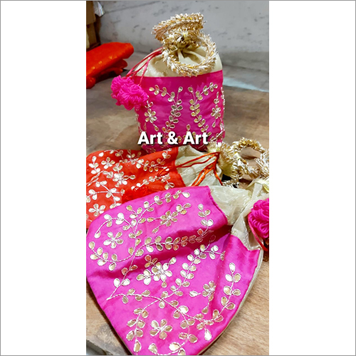 Gota Patti Potli Bag