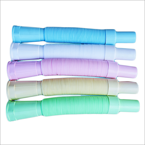 Washing Machine Semi Inlet Pipe - Color: White