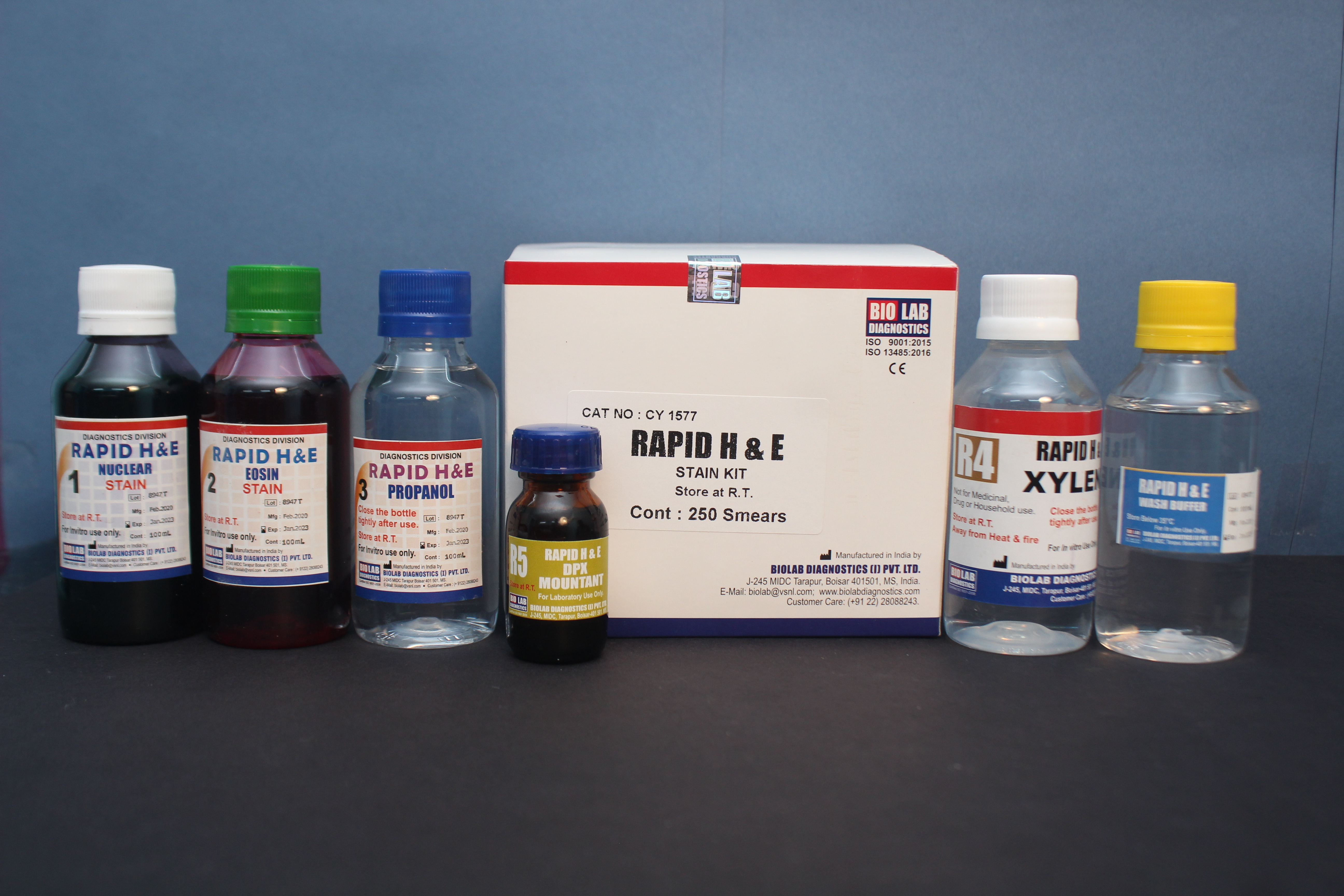 Rapid H And E Stain Kit Cas No: Na