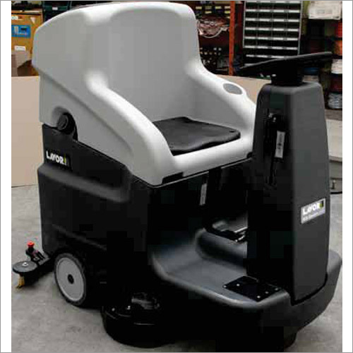 Comfort Xxs Ride-On Scrubber Drier - Black Plastic, 123x63x121 cm Dimensions | Electric Power, 3250 m2/h Max Working Capacity, 75-801 Gal Recovery Tank Capacity