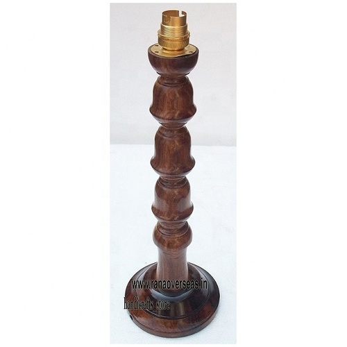 Wooden Modern Indoor Lamp - Handmade Wood Finish, Various Unique Designs & Shapes, Perfect Gift Option