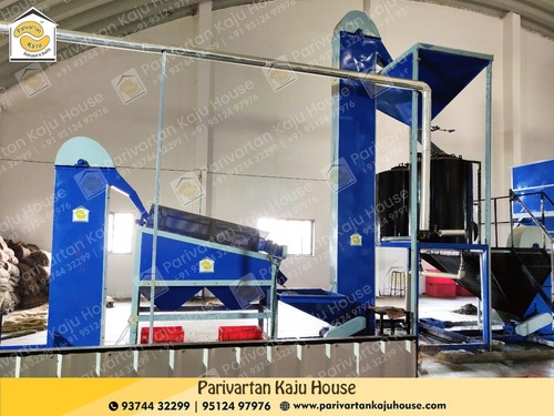 Automatic Cashew Processing Machine - Mild Steel/Stainless Steel, 250-25000kg Capacity | Fully Automatic, Electric Power Source