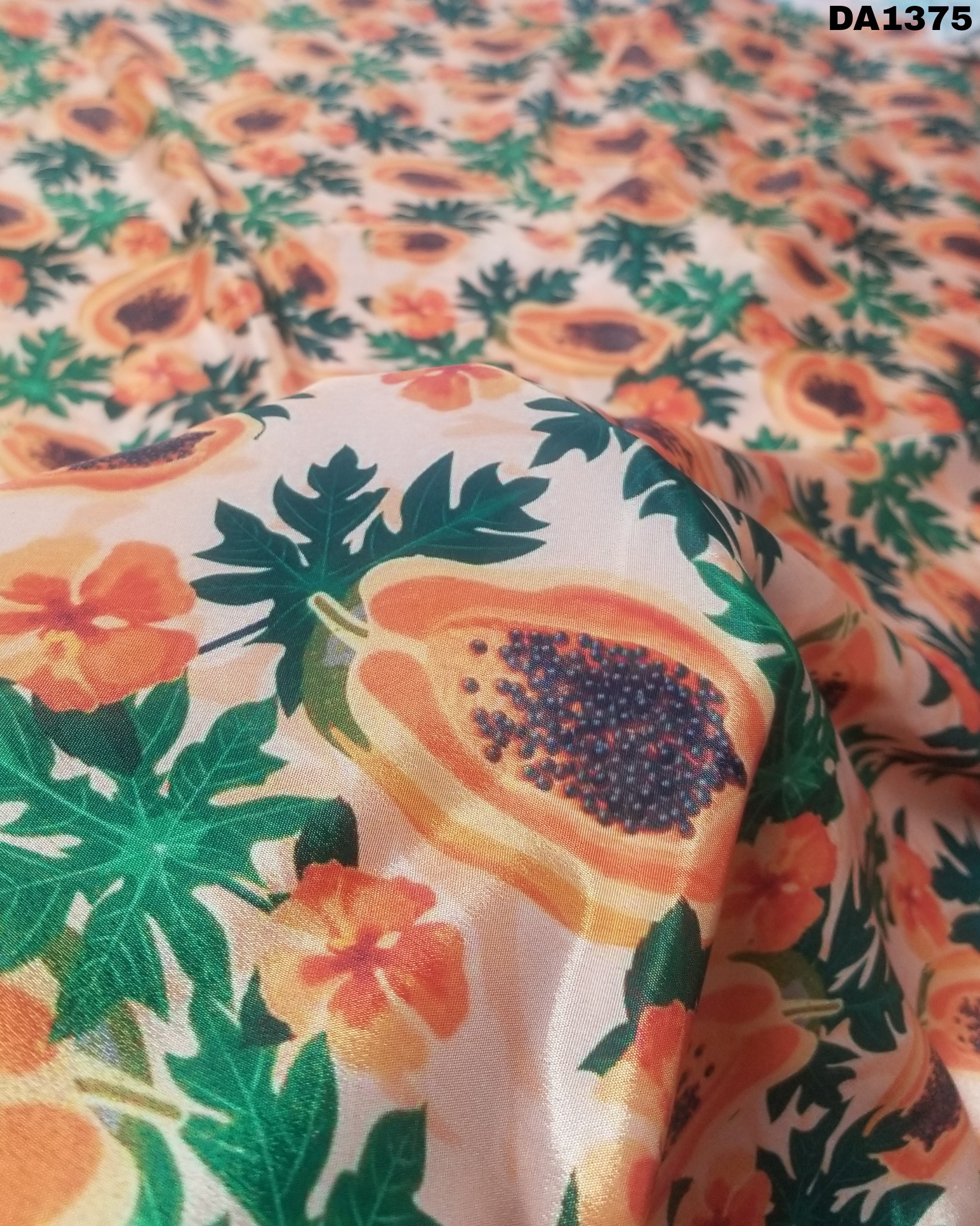 Washable Usa Crepe Digital Print Fabric