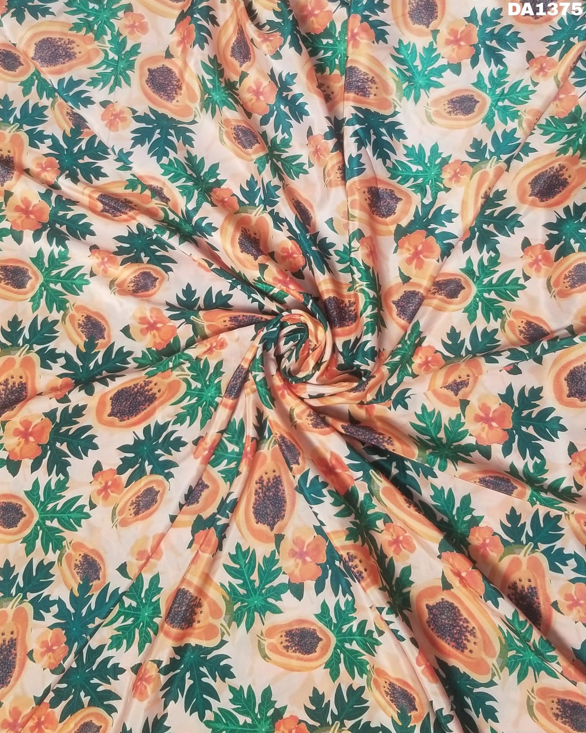 Washable Usa Crepe Digital Print Fabric