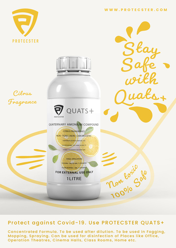क्वाट्स + (कोरोना कीटाणुनाशक ध्यान केंद्रित)