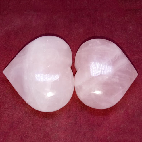 Rose Quartz Heart
