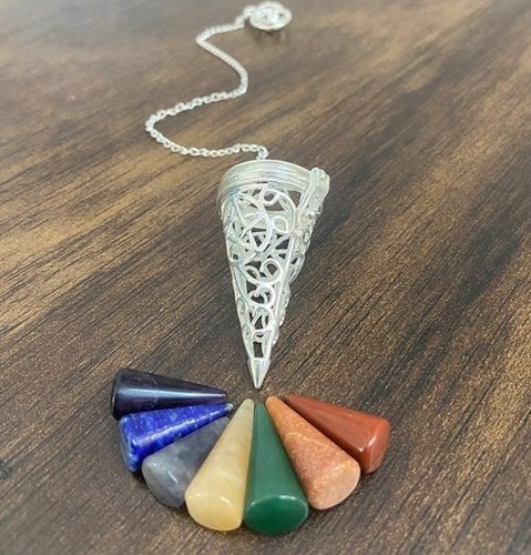 कांसा होल्डर के साथ चक्र पेंडुलम